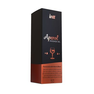 Массажный гель для интимных зон Intt Aperol (30 мл) разогревающий SO3346 фото