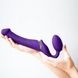 Безремінний страпон з вібрацією Strap-On-Me Vibrating Violet M, діаметр 3,3 см, пульт ДК, регульован SO3825 фото 6