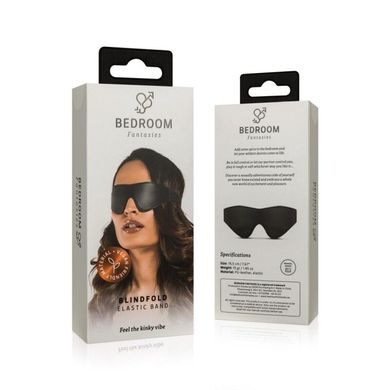 Маска Bedroom Fantasies Blindfold Elastic Band - Black SO8824 фото