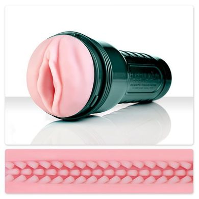 Мастурбатор с вибрацией Fleshlight Vibro Pink Lady Touch, три вибропули, стимулирующий рельеф F17347 фото