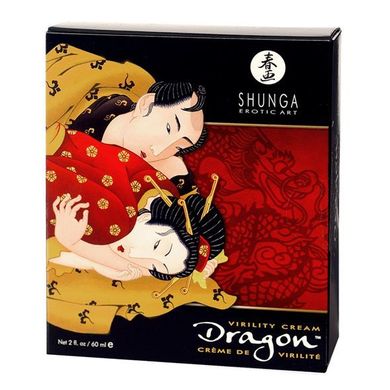 Стимулирующий крем для пар Shunga SHUNGA Dragon Cream (60 мл), эффект тепло-холод и покалывание SO2523 фото