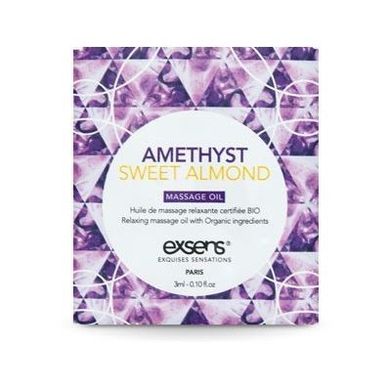 Пробник массажного масла EXSENS Amethyst Sweet Almond 3мл SO2383 фото