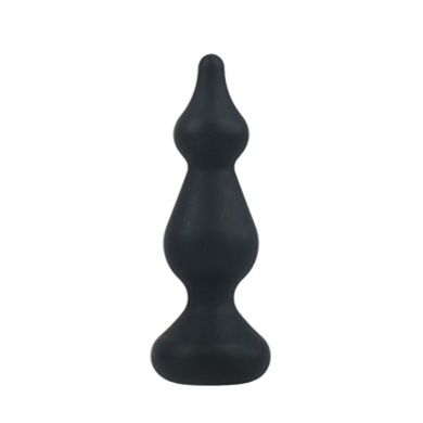 Анальная пробка Adrien Lastic Amuse Mini Black (S) с двумя переходами, макс. диаметр 3см AD20289 фото