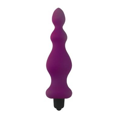 Анальна пробка з вібрацією Adrien Lastic Bullet Amuse Purple, макс. діаметр 3,9 см AD20293 фото