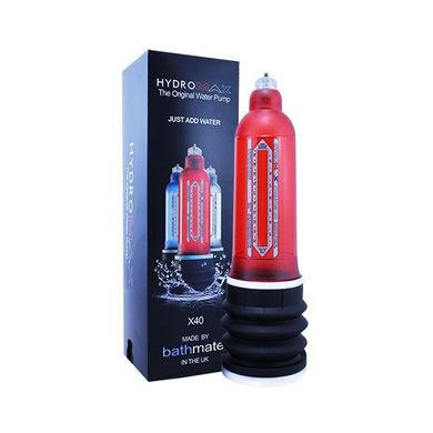 Гидропомпа Bathmate Hydromax 9 Red (X40), для члена длиной от 18 до 23см, диаметр до 5,5см HM-40-BR фото