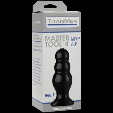 Анальный стимулятор Doc Johnson Titanmen Tools - Master, диаметр 6,6см SO2808 фото