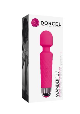 Минивибромассажер Dorcel Wand Wanderful Magenta мощный, водонепроницаемый, 18 режимов работы MD1359 фото