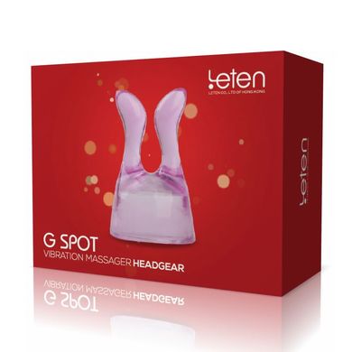 Насадка для вибромассажера Leten G SPOT HEADGEAR - 2 (40 x 60 мм) SO3602 фото