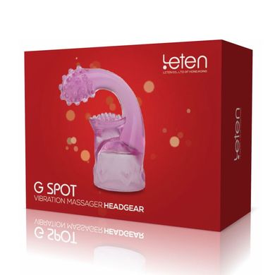 Насадка для вибромассажера Leten G SPOT HEADGEAR - 3 (40 x 82 мм) SO3606 фото