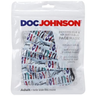 Гигиеническая маска Doc Johnson DJ Reversible and Adjustable face mask SO6071 фото